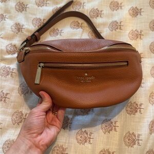 Kate Spade Tan Leather Belt Bag